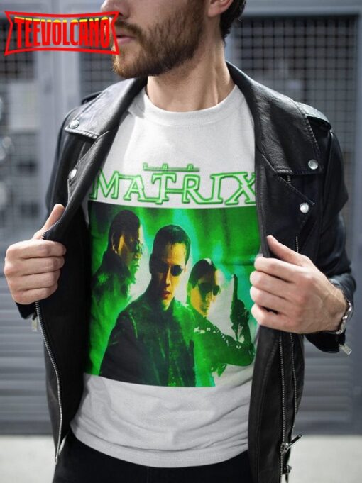 The Matrix Soft T-Shirt, The Matrix Movie Poster T Shirt, 90s Movie Nostalgia Gift