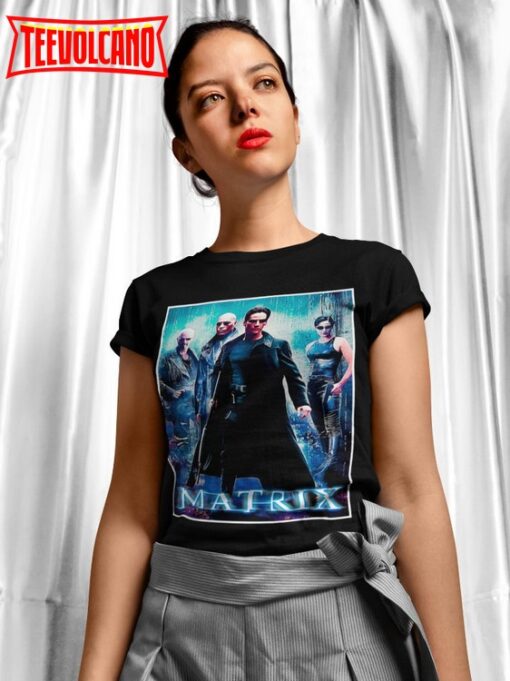 The Matrix Soft T-Shirt, The Matrix Movie Poster T Shirt, 90s Movie Shirt