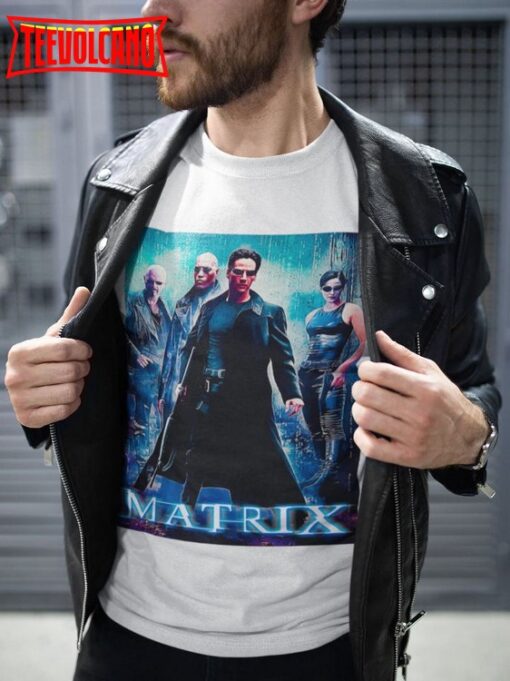 The Matrix Soft T-Shirt, The Matrix Movie Poster T Shirt, 90s Movie Shirt