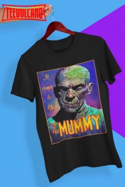 The Mummy Classic Monster Movie Poster T Shirt, Nostalgic Monster Movie Shirt