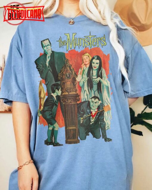 The Munster Tshirt, Halloween Shirt, Frankenstein Horror Movie Shirts