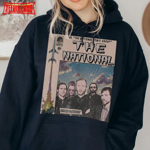 The National Comic 90S Vintage Book Art The National Tour T Shirt