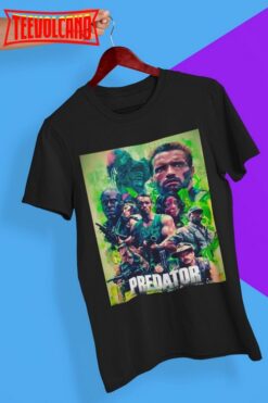 The Predator Soft T-Shirt, Predator Movie Poster Shirt, 80s Movie Nostalgia T Shirt