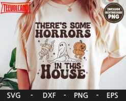 There’s Some Horrors In This House Halloween Funny T-Shirt