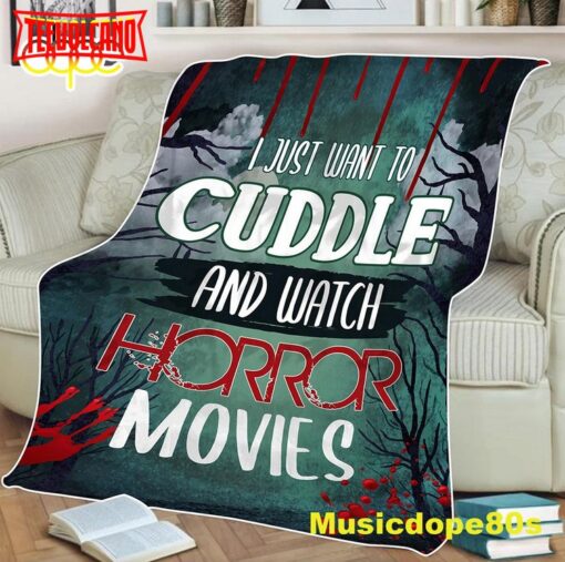 This Is My Horror Movie Halloween Watching Blanket