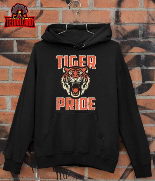 Tiger Pride Tiger Mascot Vintage School Sports Team T-Shirt