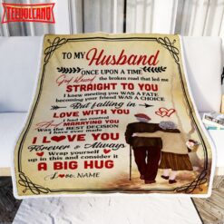 To My Husband From Wife  I Love You For Him Husband Wedding Anniversary Romantic Blanket