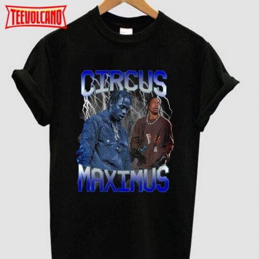 Travis Scott Circus Maximus T-Shirt, Travis Scott Circus Maximus T-Shirt