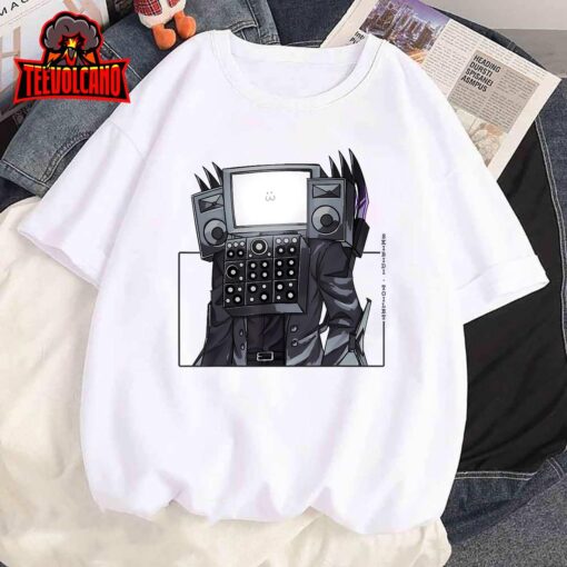 TV Man Skibidi Toilet shirt, Cameraman, Speakerman T-Shirt