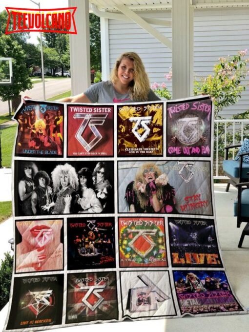 Twisted Sister 3D Customized Quilt Blanket