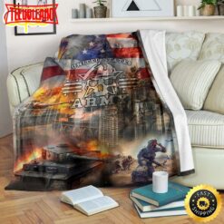 United State Army Veteran Fleece Throw Blanket