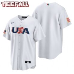 USA White 2023 World Baseball Classic Jersey