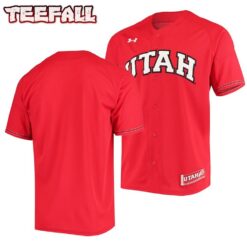 Utah Utes College Baseball Red Replica Jersey