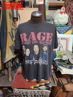 Vintage 1999 2000 Rage Against Machine Battle Los Angeles T Shirt