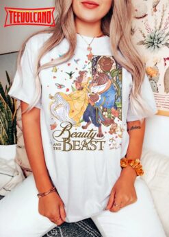 Vintage Beauty And The Beast Shirt, Disney Princess Belle Shirt