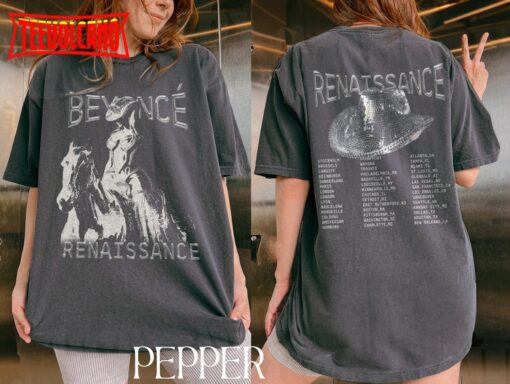 Vintage Beyonce Renaissance Tour Shirt, Renaissance World Tour Shirt