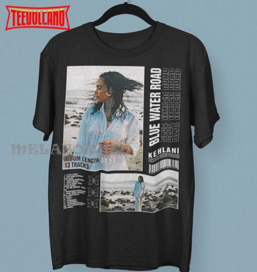 Vintage Bootleg Inspired Graphic Unisex Tee  Kehlani Blue Water Road Shirt