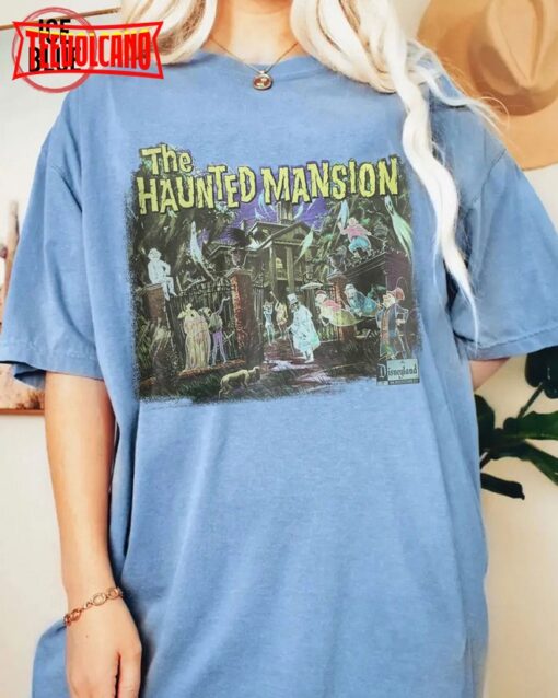 Vintage Haunted Mansion Shirt, Disneyland Haunted Mansion Shirt