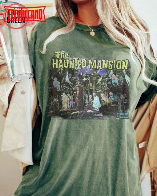 Vintage Haunted Mansion Shirt, Disneyland Haunted Mansion Shirt