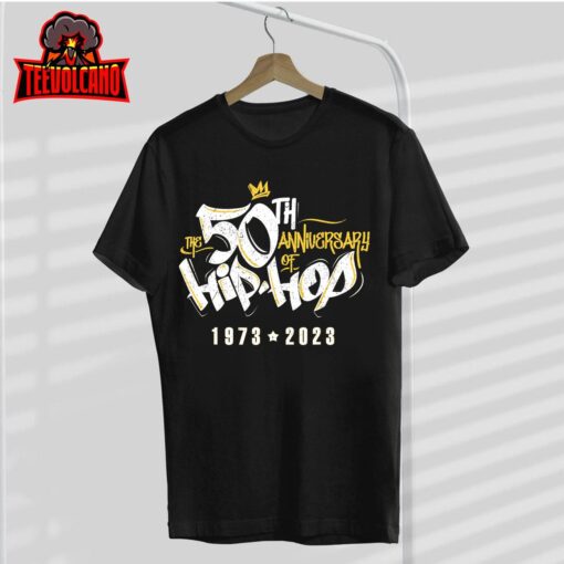 Vintage Hip Hop Music 50th Anniversary Musician Birthday T-Shirt