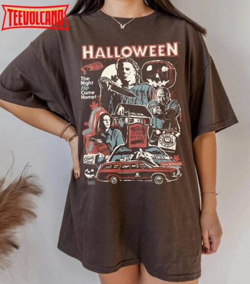 Vintage Michael Myers Halloween Sweatshirt, Michael Myers The Night He Came Home T-shirt