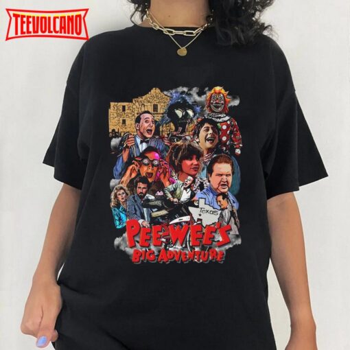 Vintage Pee Wee Herman Big Adventure T-Shirt, Paul Reuben Shirt