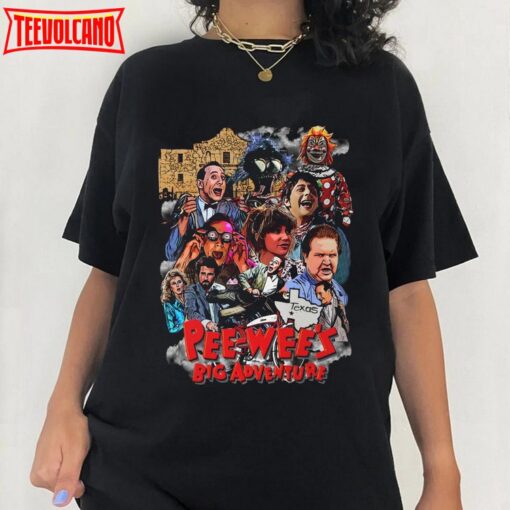 Vintage Pee Wee Herman Big Adventure T-Shirt, Paul Reuben Shirt