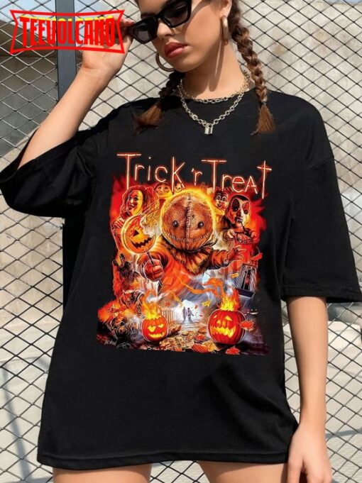 Vintage Trick R Treat Shirt, Trick R Treat Horror Movie Shirt