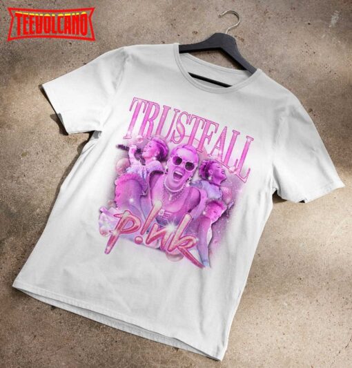 Vintage Trustfall Shirt, P!nk Summer Carnival 2023 Trustfall Album Tour Shirt