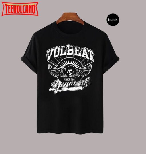 Volbeat Rise From Denmark Since 2001 Black T Shirt