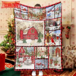 Warm Home Christmas Blanket