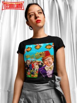 Willy Wonka and The Chocolate Factory Soft T-Shirt, Wonka Movie Poster Hoodie