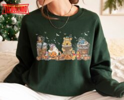 Winnie The Pooh Halloween Sweatshirt, Winnie The Pooh Halloween Sweatshirt