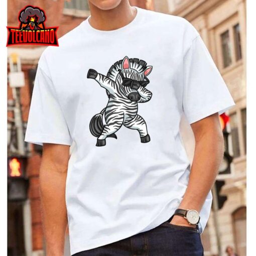 Zebra Lover, Funny Zebra Dabbing, Kids Zebra, Zebra T-Shirt