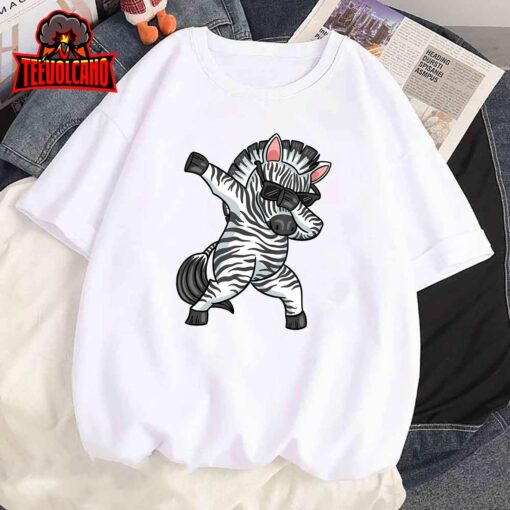 Zebra Lover, Funny Zebra Dabbing, Kids Zebra, Zebra T-Shirt