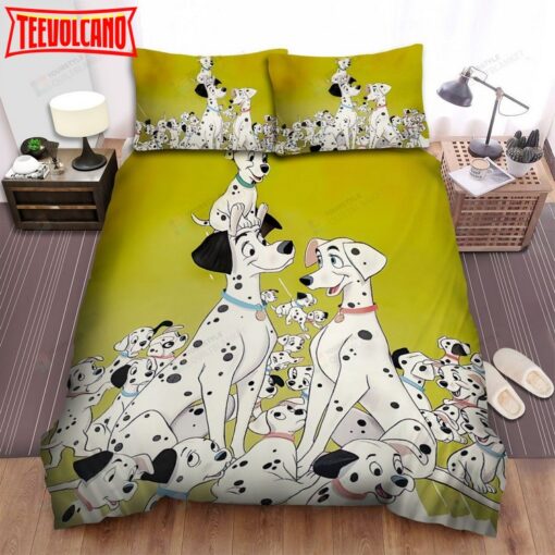 101 Dalmatians Movie Bed Sheets Spread Comforter Duvet Cover Bedding Sets