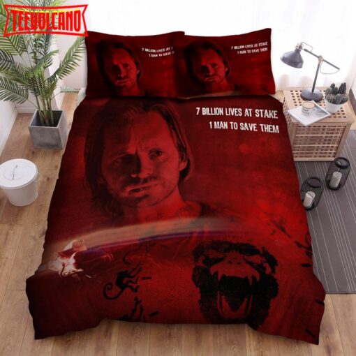 12 Monkeys (2015–2018) 7 Billion Lives At Stake Movie Poster Bedding Sets