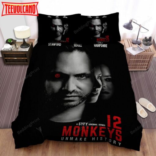 12 Monkeys (2015–2018) A Syfy Original Serries Movie Poster Bedding Sets