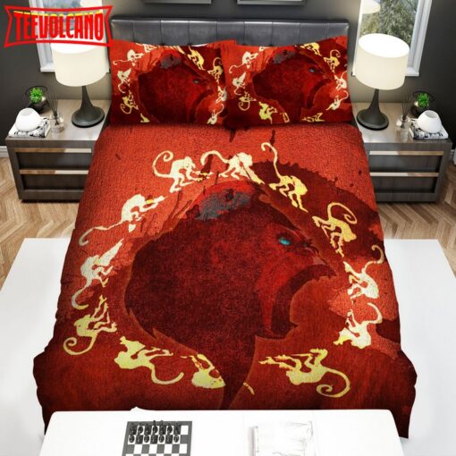 12 Monkeys (2015–2018) Aghast Movie Poster Duvet Cover Bedding Sets