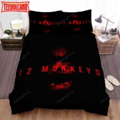 12 Monkeys (2015–2018) Angry Movie Poster Duvet Cover Bedding Sets