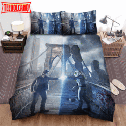 12 Monkeys (2015–2018) Change The Past Movie Poster Duvet Cover Bedding Sets