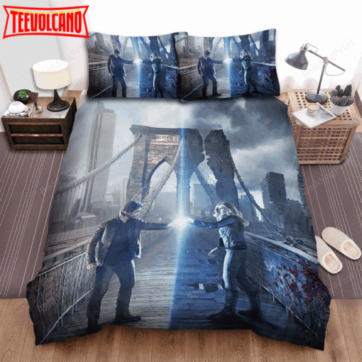 12 Monkeys (2015–2018) Change The Past Movie Poster Duvet Cover Bedding Sets