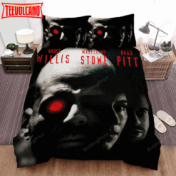 12 Monkeys (2015–2018) One-Eyed Movie Poster Bedding Sets