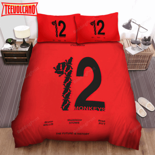 12 Monkeys (2015–2018) Poster Movie Poster Bedding Sets Ver 6