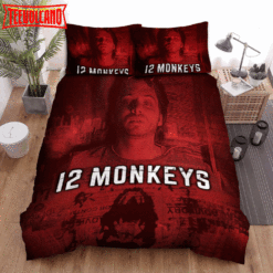 12 Monkeys (2015–2018) Red Poster Movie Poster Bedding Sets