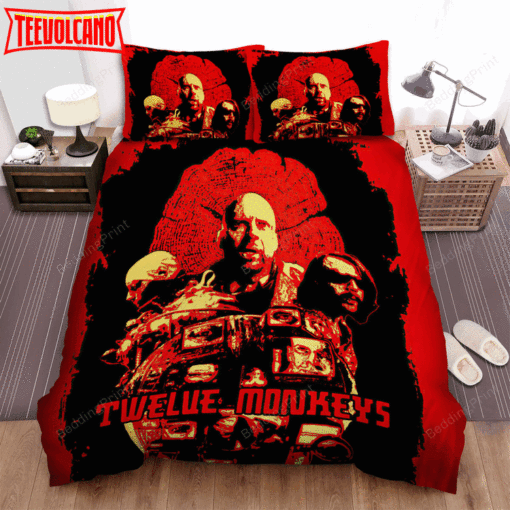 12 Monkeys (2015–2018) Sub Cinema Shanghai Movie Poster Bedding Sets