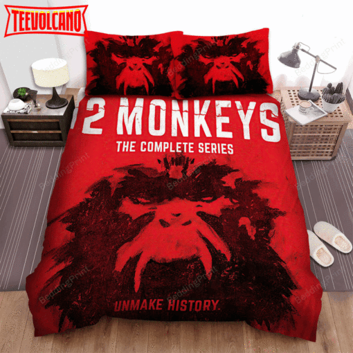 12 Monkeys (2015–2018) Unmake History Movie Poster Bedding Sets