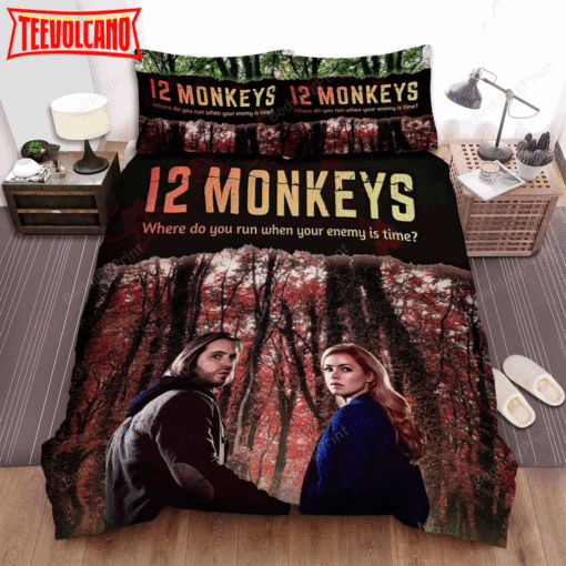 12 Monkeys (2015–2018) Where Do You Run When Your Enemy Is Time Bedding Sets