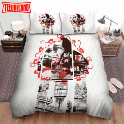 12 Monkeys (2015–2018) White, Black And Red Movie Poster Bedding Sets