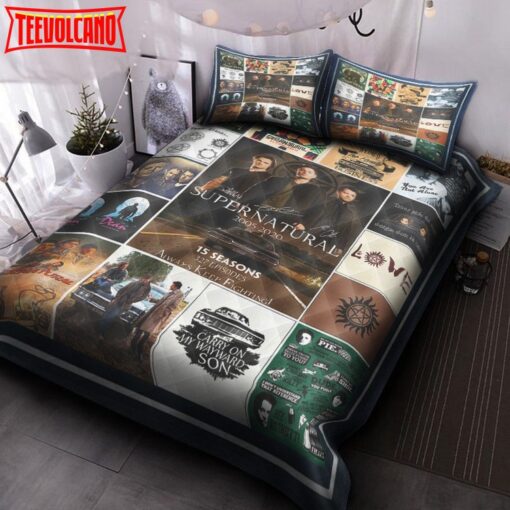 15 Years Of Supernaturals V2 Bedding Set